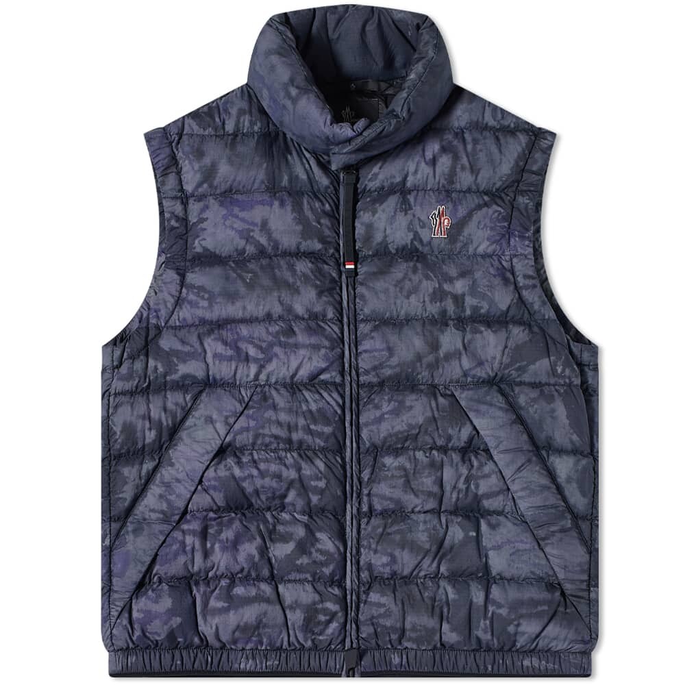 

Жилет Day-namic Mornans с принтом тай-дай Moncler Grenoble, Серый