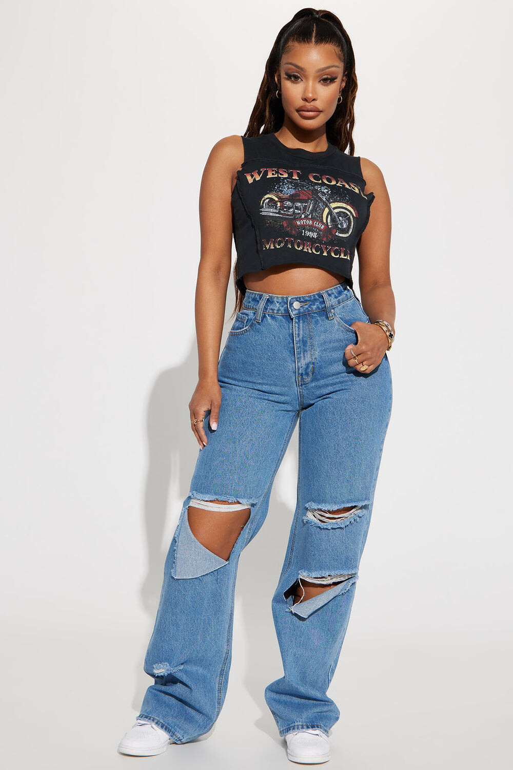 

Джинсы Fashion Nova FN1466I635, синий