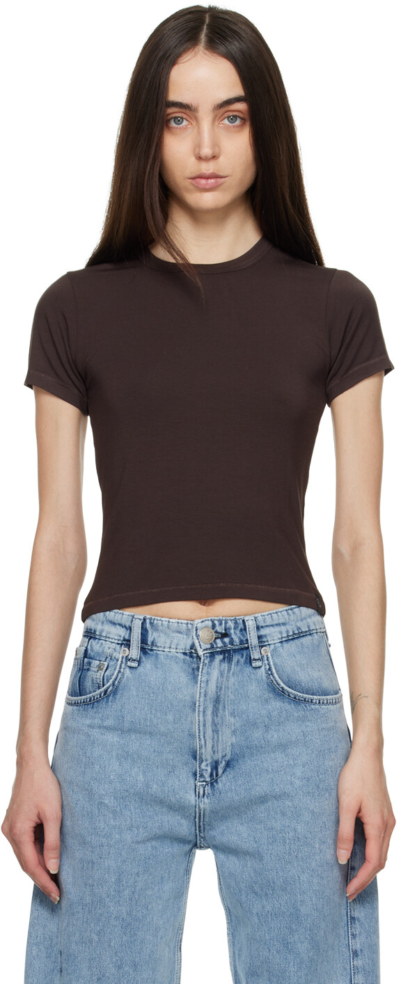 

Коричневая футболка с длинным рукавом Luca rag & bone, Коричневый