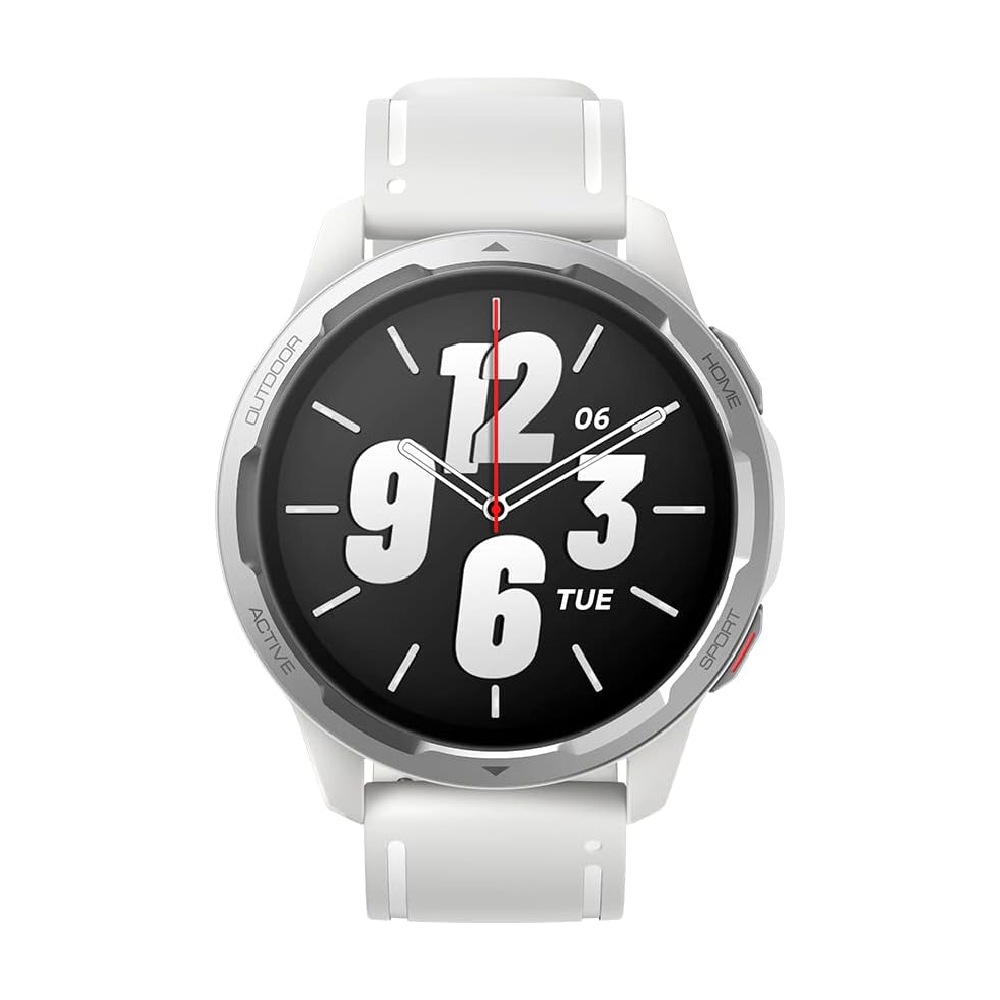Умные часы Xiaomi Mi Watch S1 Active, (BHR5381GL), 1.43, Wi-Fi, белый умные часы xiaomi watch s1 fluoroplast strap global wi fi nfc серебристый белый
