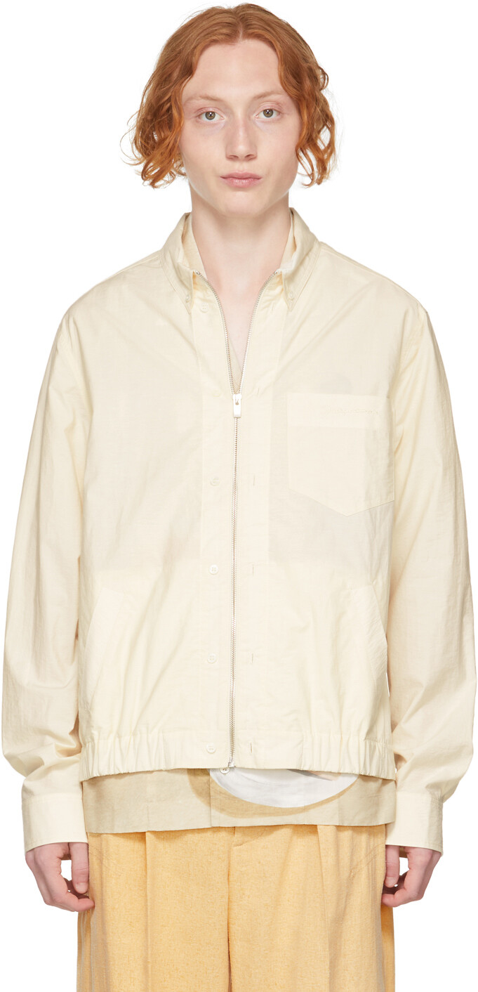 

Желтый жакет Le Blouson Chemise Jacquemus