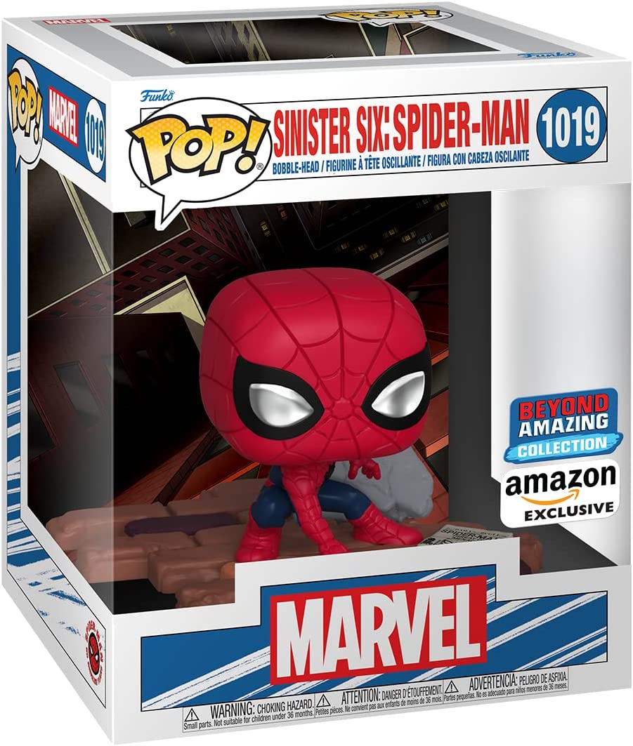 цена Фигурка Funko Pop! Deluxe: Marvel Sinister 6 - Spider-Man
