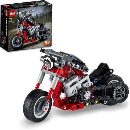 

Конструктор Lego 42132 Technic Chopper Adventure мотоцикл 2-в-1