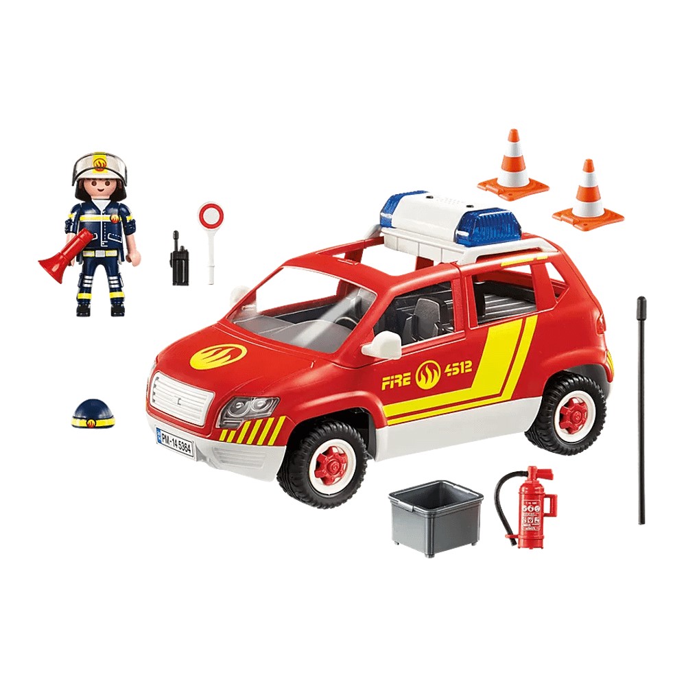 Конструктор Playmobil City Action 5364 Автомобиль пожарной охраны –  заказать по доступной цене из-за рубежа в «CDEK.Shopping»