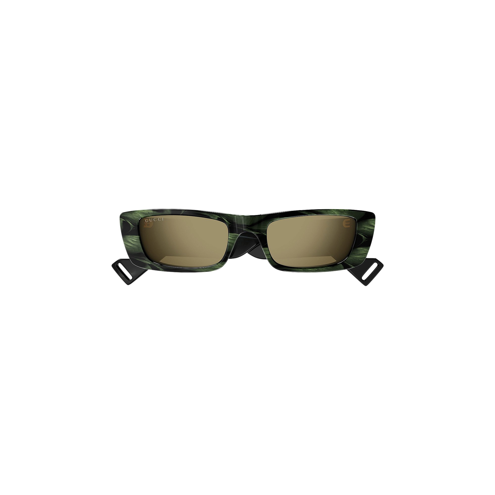 Солнцезащитные очки Gucci Havana, Зеленые
