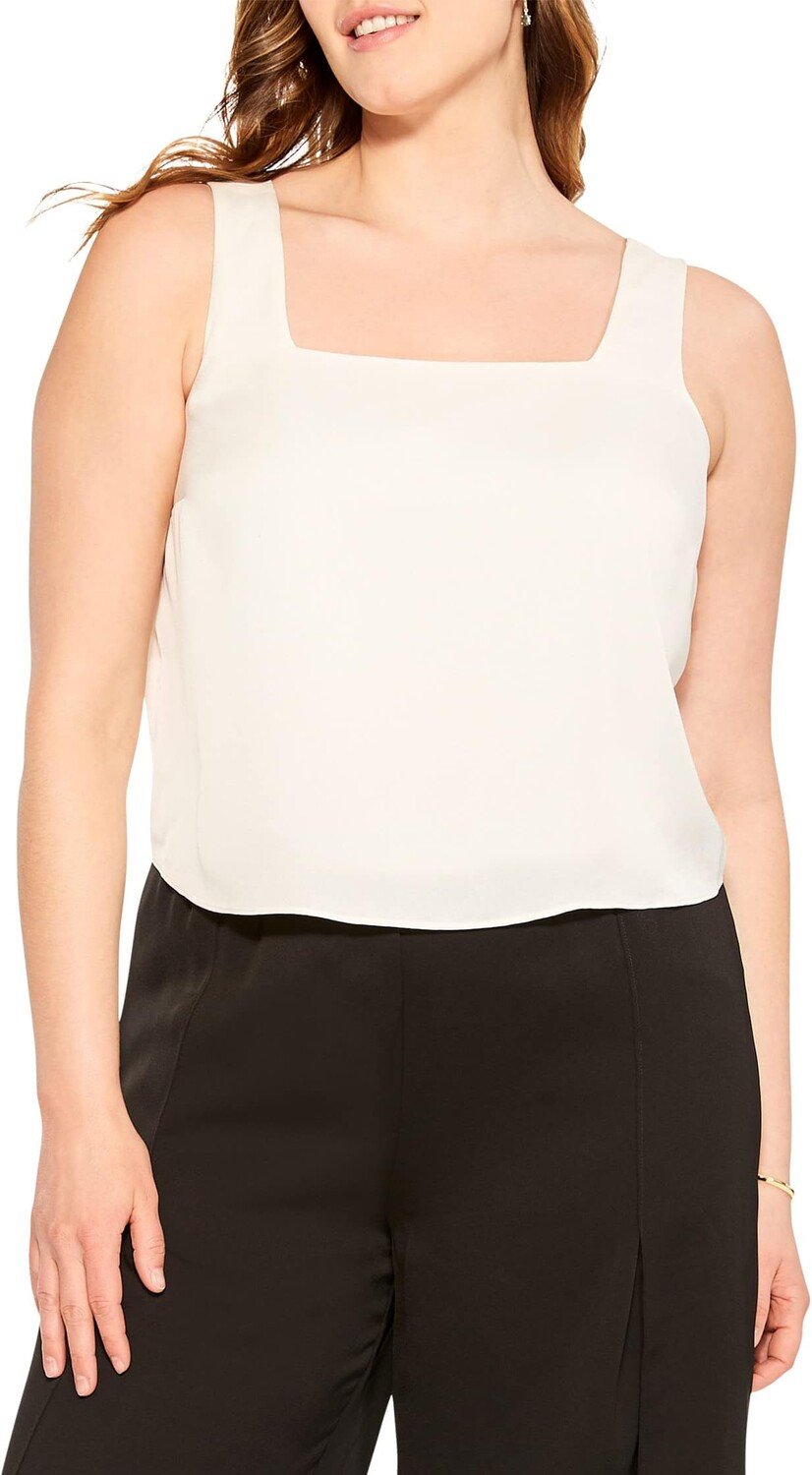 

Пуловер NIC+ZOE Plus Size Statement Tank Set, цвет Cream