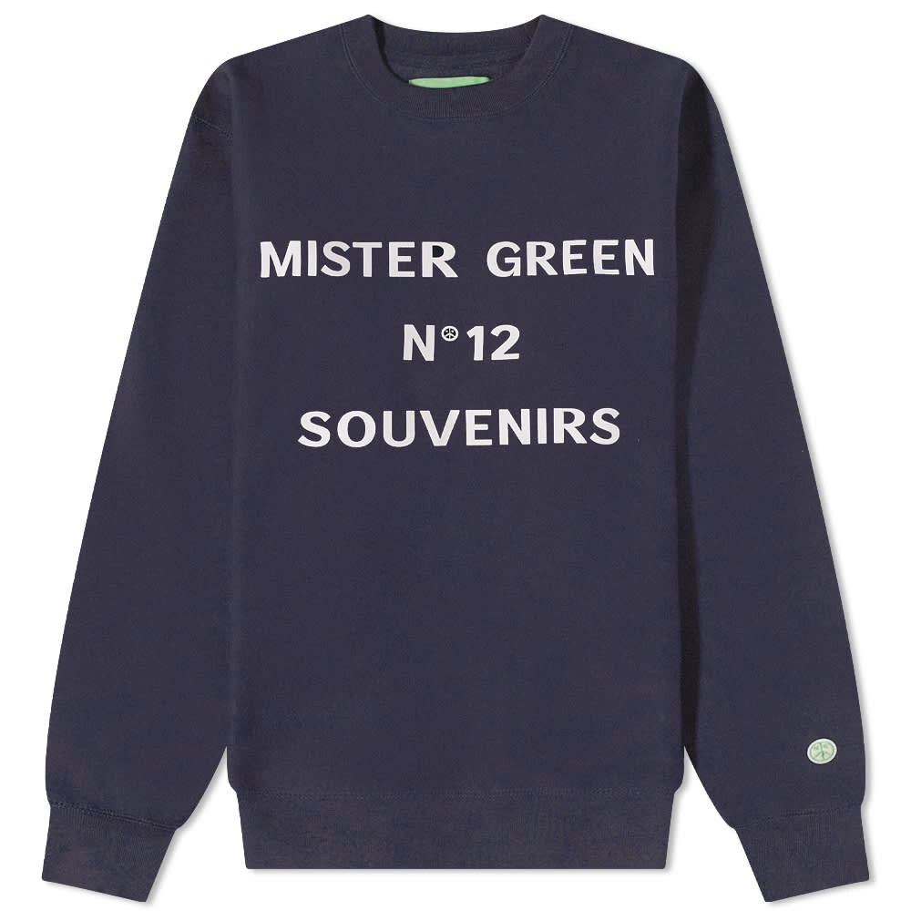 

Толстовка Mister Green No. 12 Souvenirs Crew Sweat, Серый