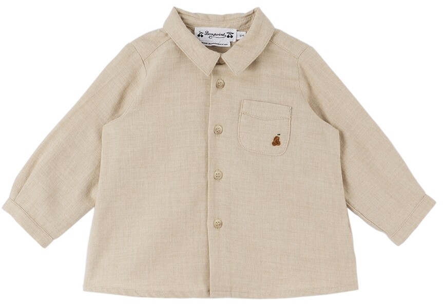 

Рубашка Baby Beige Malo Bonpoint