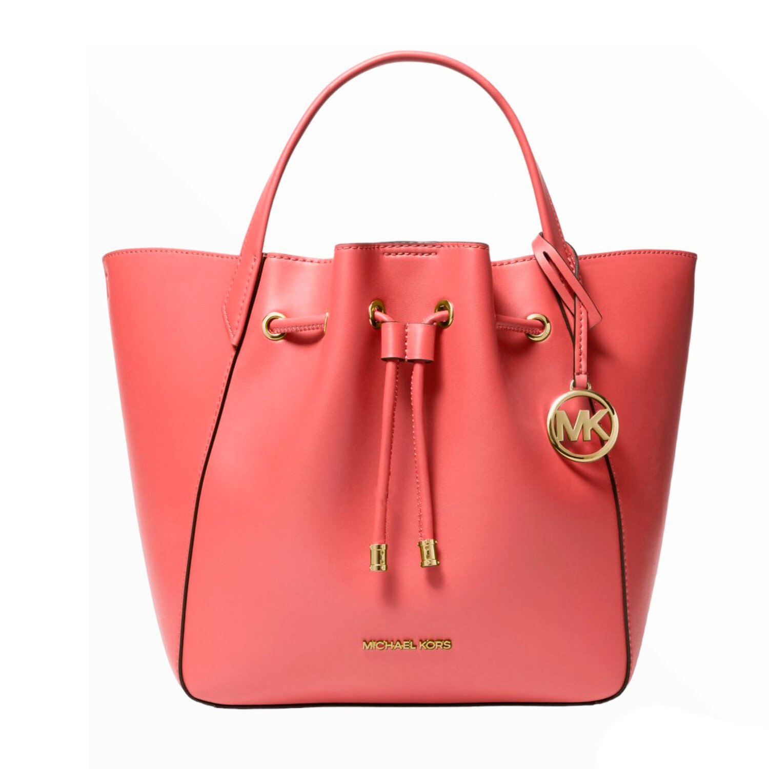 

Сумка Michael Michael Kors Phoebe Large Faux Leather Bucket, розовый