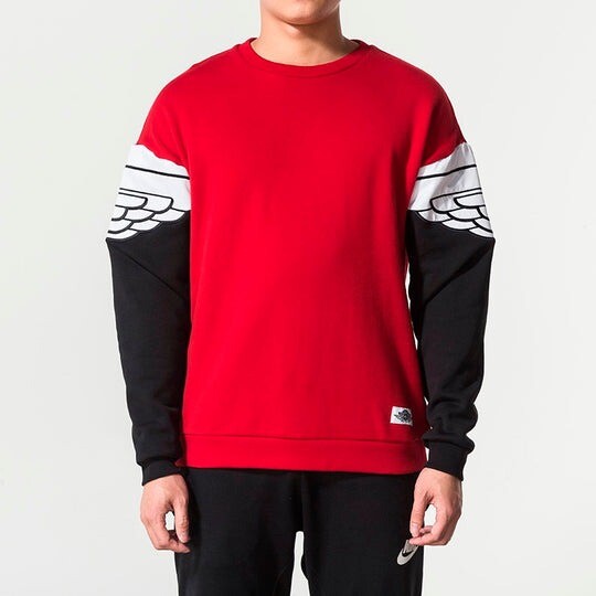 

Свитшот Nike Air Jordan Men's Logo As Wings Classics Crew, красный/мультиколор