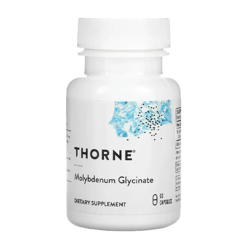 

Молибдена глицинат Thorne Research 1 мг, 60 капсул