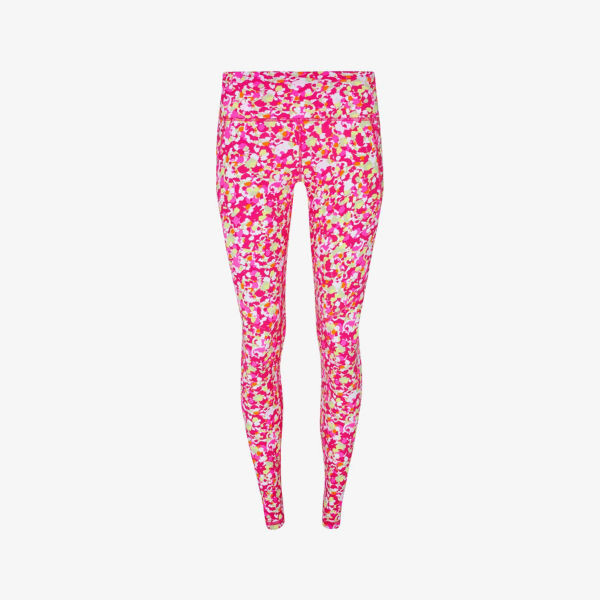 

Узкие леггинсы с высокой посадкой из эластичного нейлона с принтом Power Dab Sweaty Betty, розовый