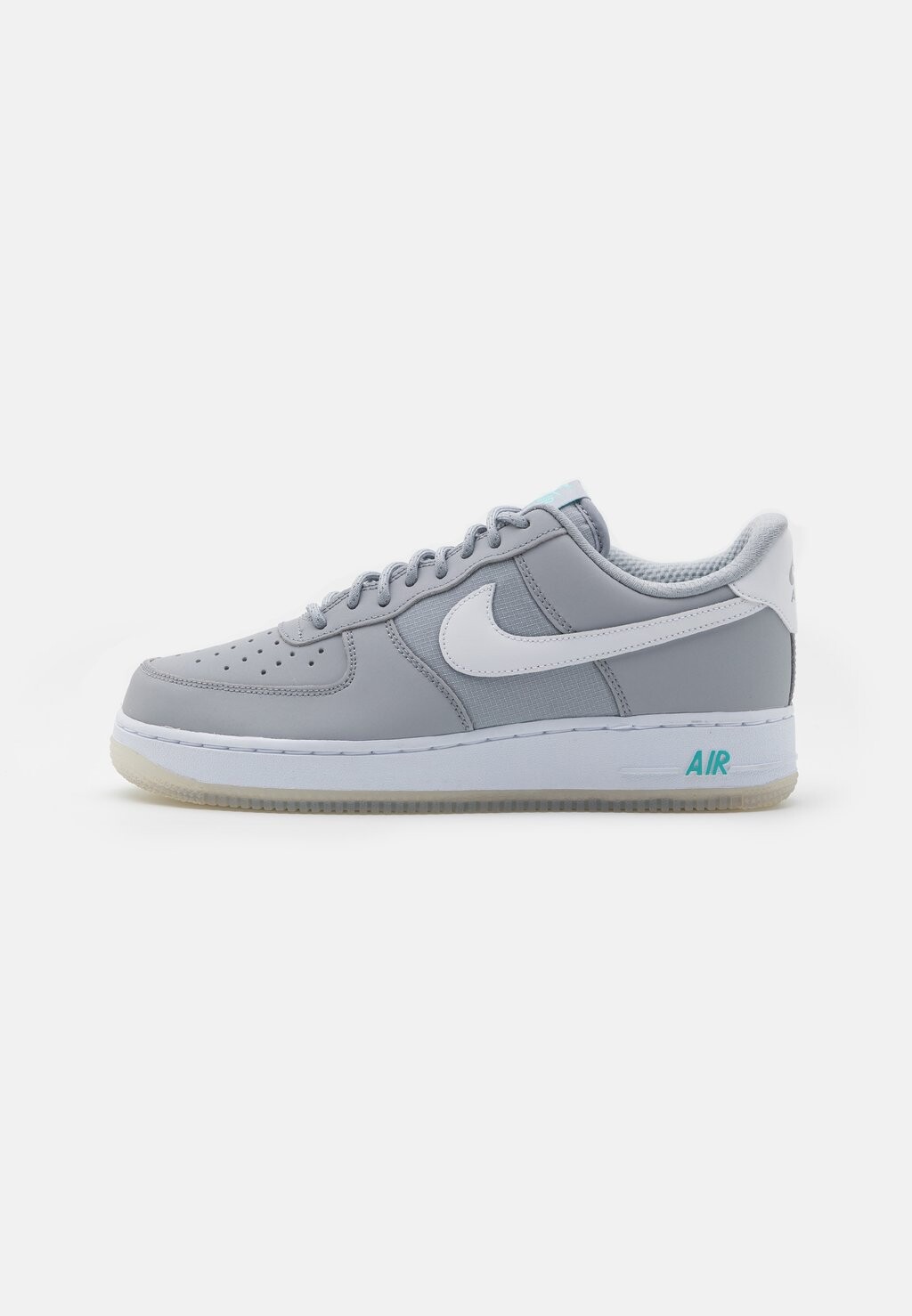 

Низкие кроссовки AIR FORCE 1 07 UNISEX Nike, волчий серый/белый/гипербирюзовый