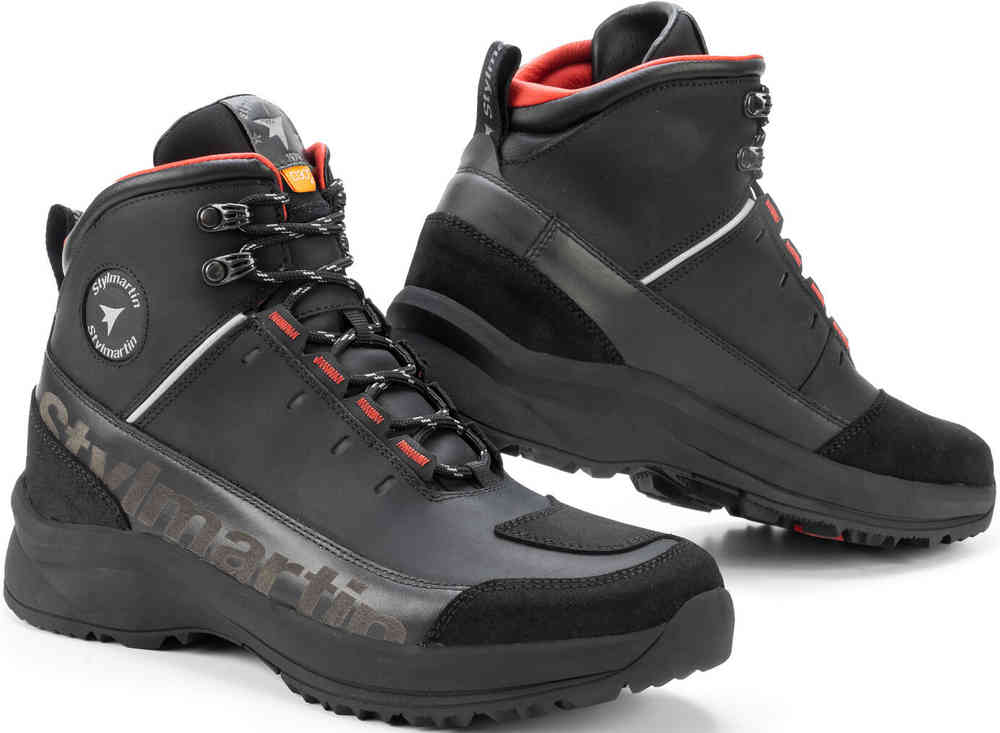 Водонепроницаемая мотоциклетная обувь Vertigo Stylmartin, черный специальные ботинки для мотокросса mo tech stylmartin