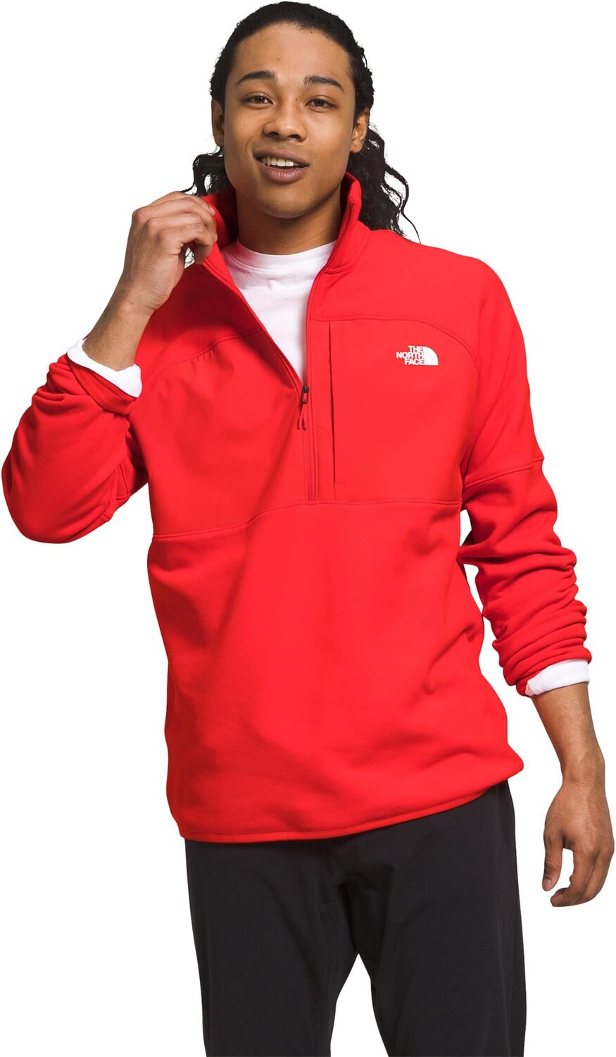 

Куртка Canyonlands High Altitude 1/2 Zip The North Face, цвет Fiery Red