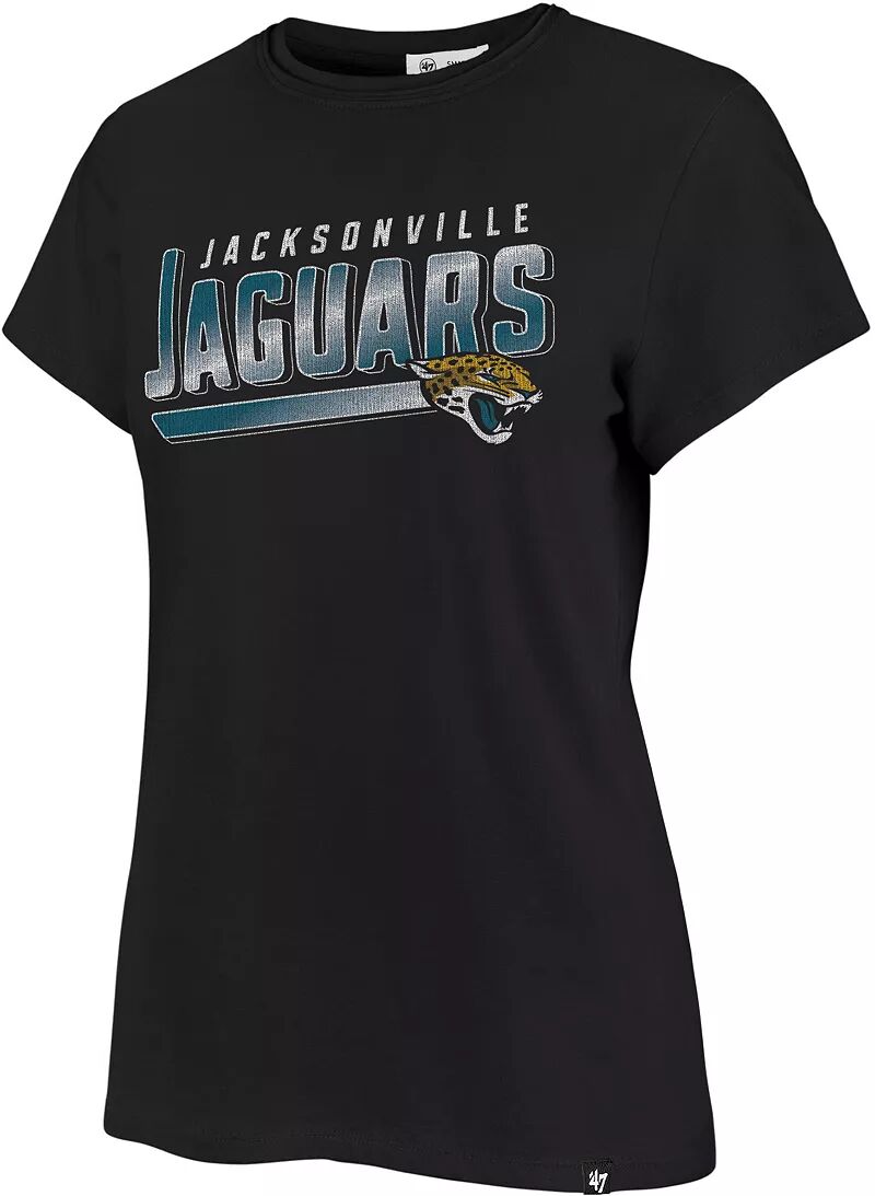 Черная женская футболка Jacksonville Jaguars Franklin '47