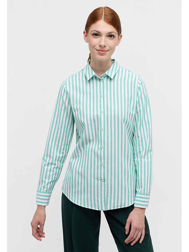 Блуза Eterna Hemd, зеленый