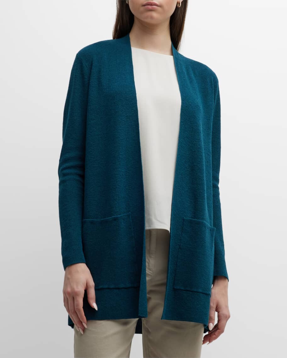

Кардиган с открытым передним накладным карманом Eileen Fisher