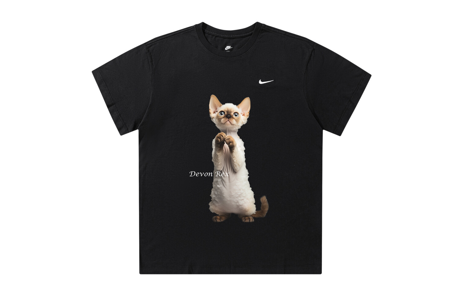 

Спортивная футболка мужская черная Nike, черный