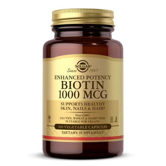 Solgar, Биотин 1000 мкг - 100 капсул
