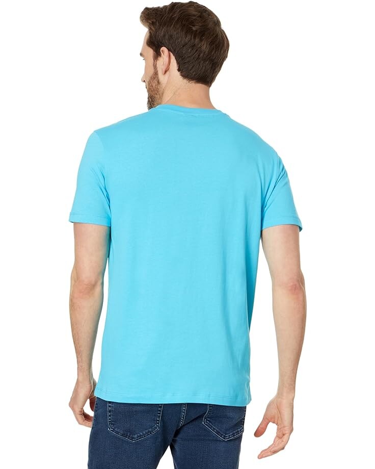 

Футболка U.S. POLO ASSN. V-Neck Tee, цвет Blue Sea