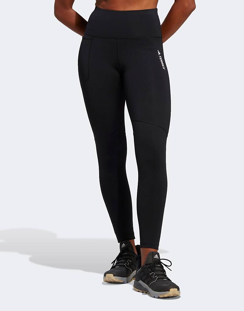 

adidas – Terrex – Черные леггинсы