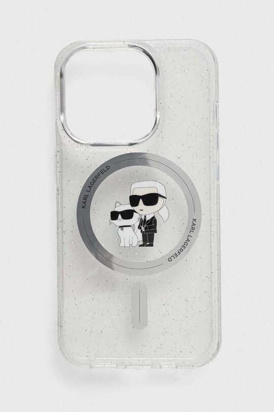 

Чехол для iPhone 15 Pro 6.1 Karl Lagerfeld, прозрачный