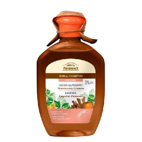 

Зеленая Аптека, Масло для ванн, Мандарин, Корица, 250 мл, Green Pharmacy