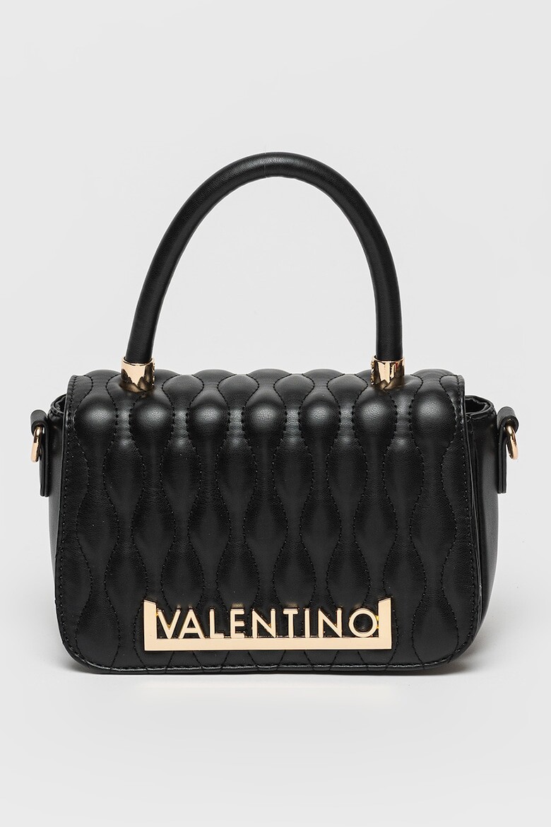 

Стеганая сумка Copacabana из экокожи Valentino Bags, черный