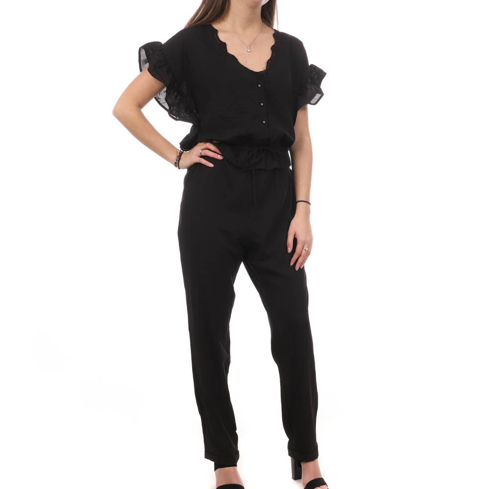 

Комбинезон Teddy Smith Charlotte Jumpsuit, черный