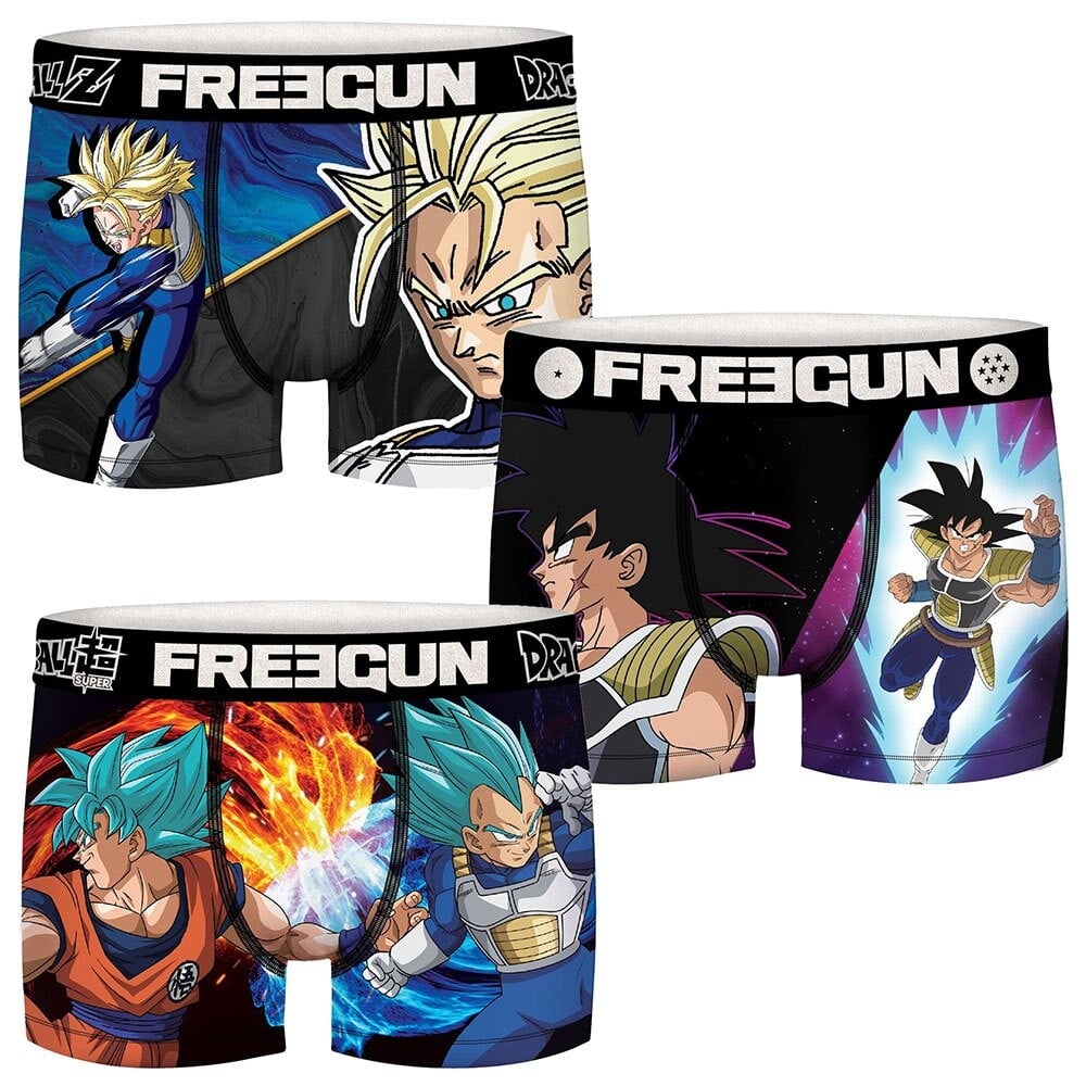 

Боксеры Freegun Dragon Ball Collection PK5348 3 шт, разноцветный