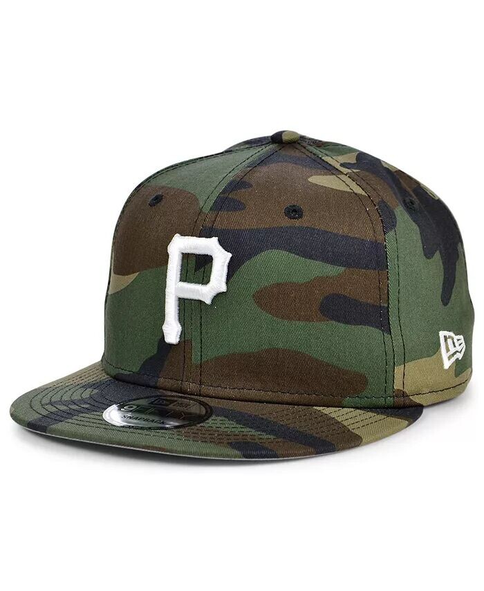 

Мужская кепка Pittsburgh Pirates Woodland Basic 9FIFTY New Era, зеленый