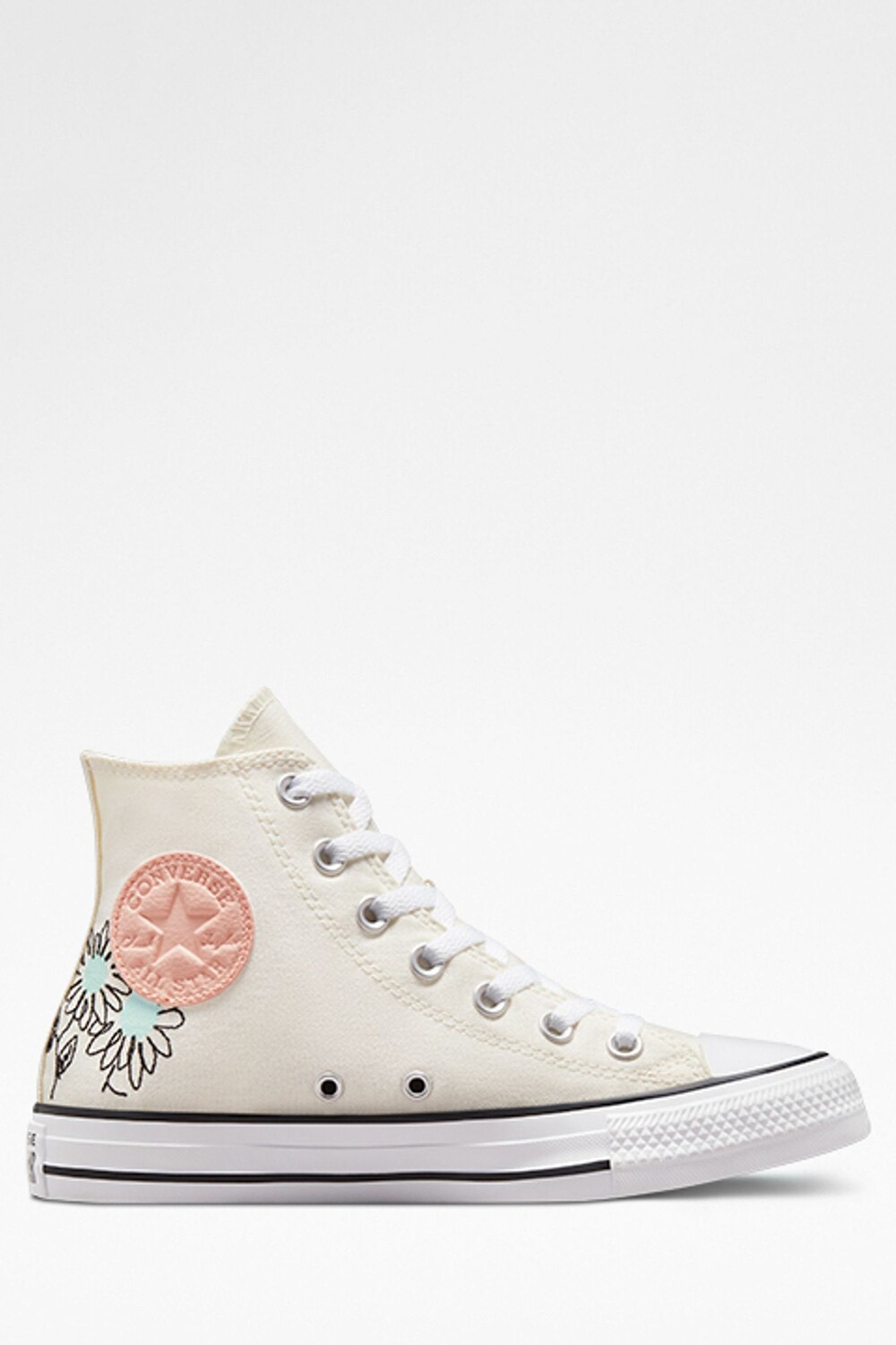 

Фестивальные высокие спортивные туфли Converse, белый