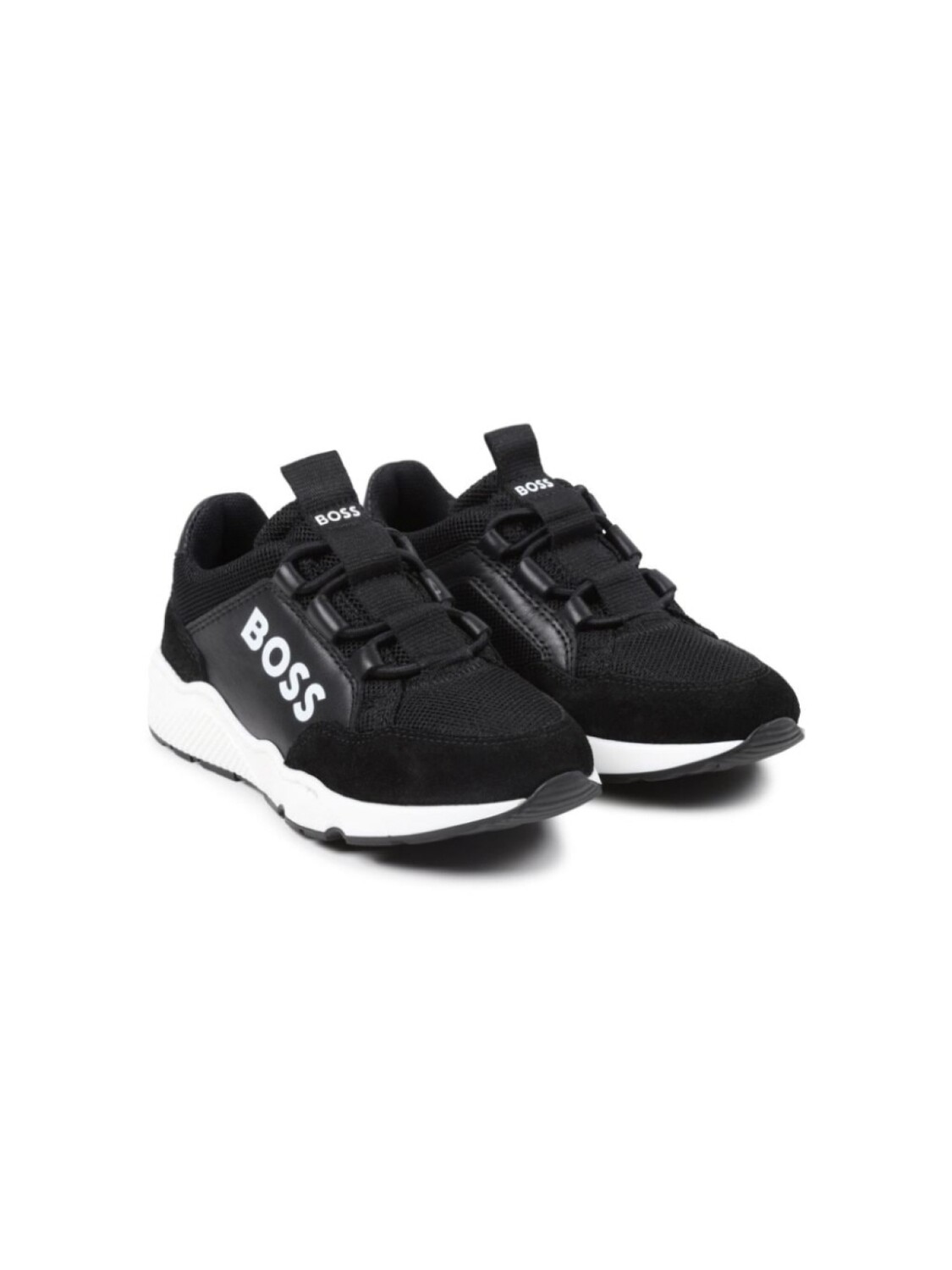 

BOSS Kidswear кроссовки с логотипом, черный