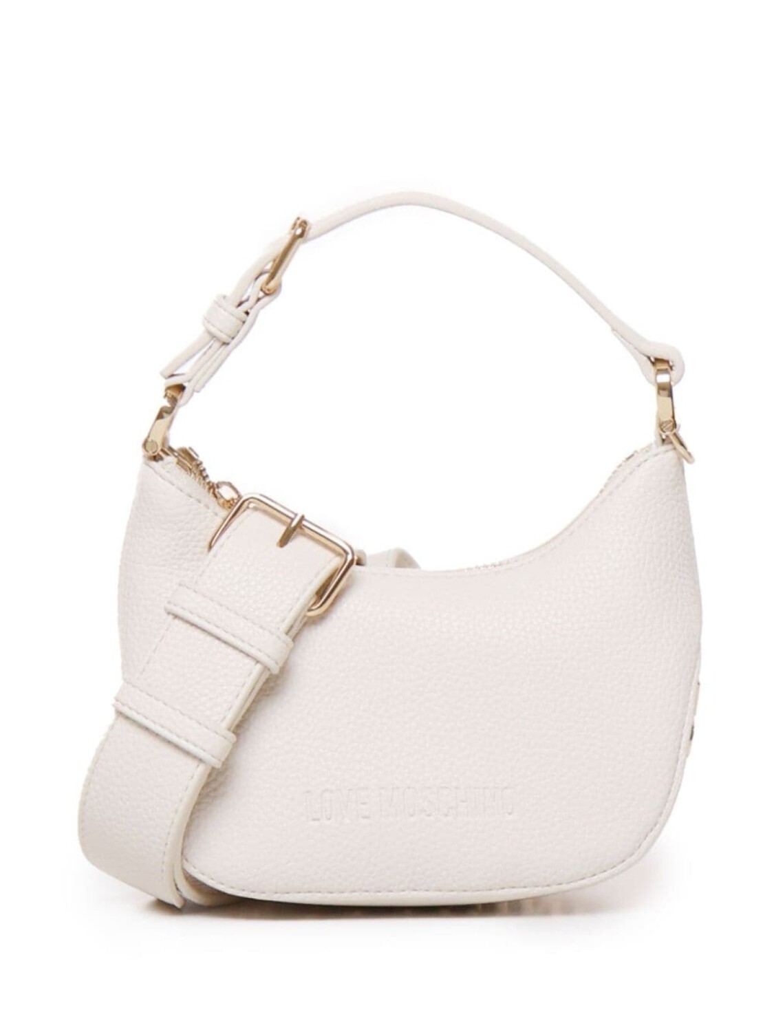 

Love Moschino мини-сумка с логотипом, белый