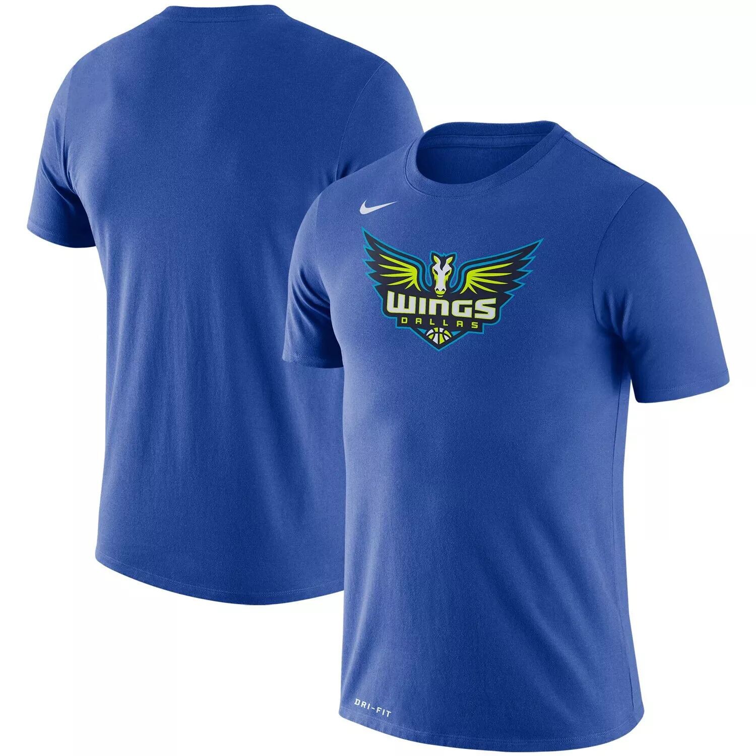 

Мужская футболка с логотипом Nike Royal Dallas Wings
