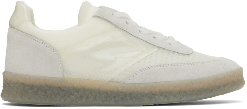 

Кроссовки Mm6 Maison Margiela 6 Court, светло-серый, Белый, Кроссовки Mm6 Maison Margiela 6 Court, светло-серый