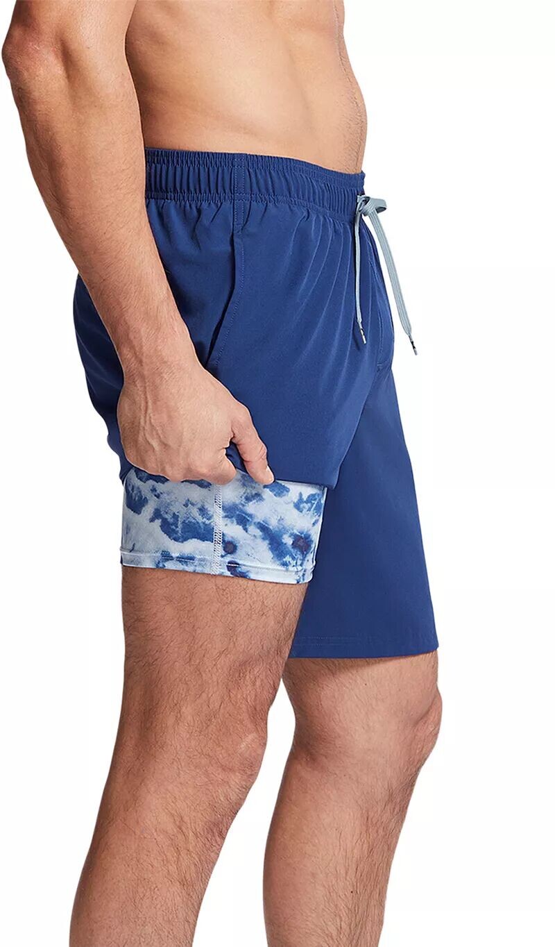 

Мужские компрессионные шорты Under Armour Volley 7 дюймов, синий