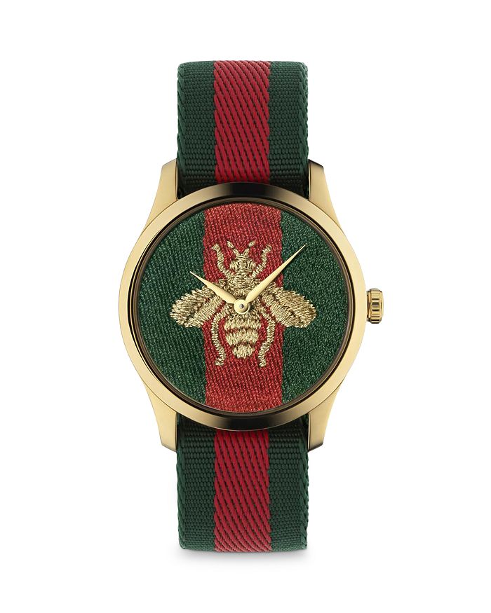 Часы G-Timeless, 38 мм Gucci детская боксерская форма green hill interlock red m