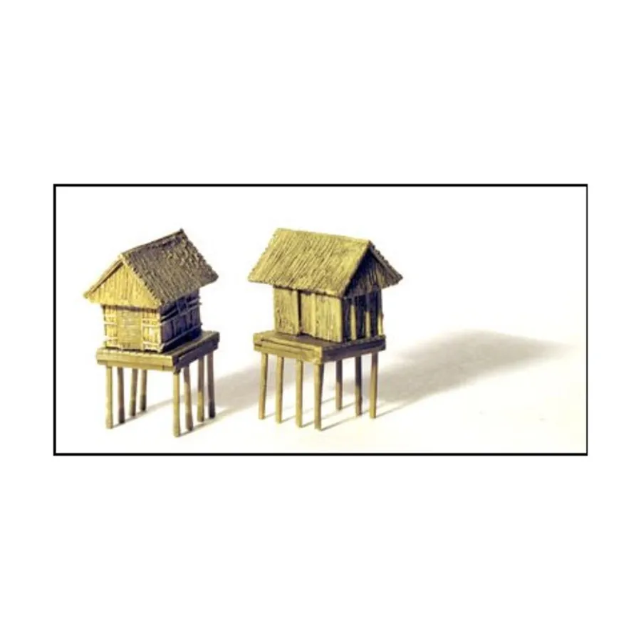 

Монтаньярские хижины, Terrain Maker Pewter Buildings & Books