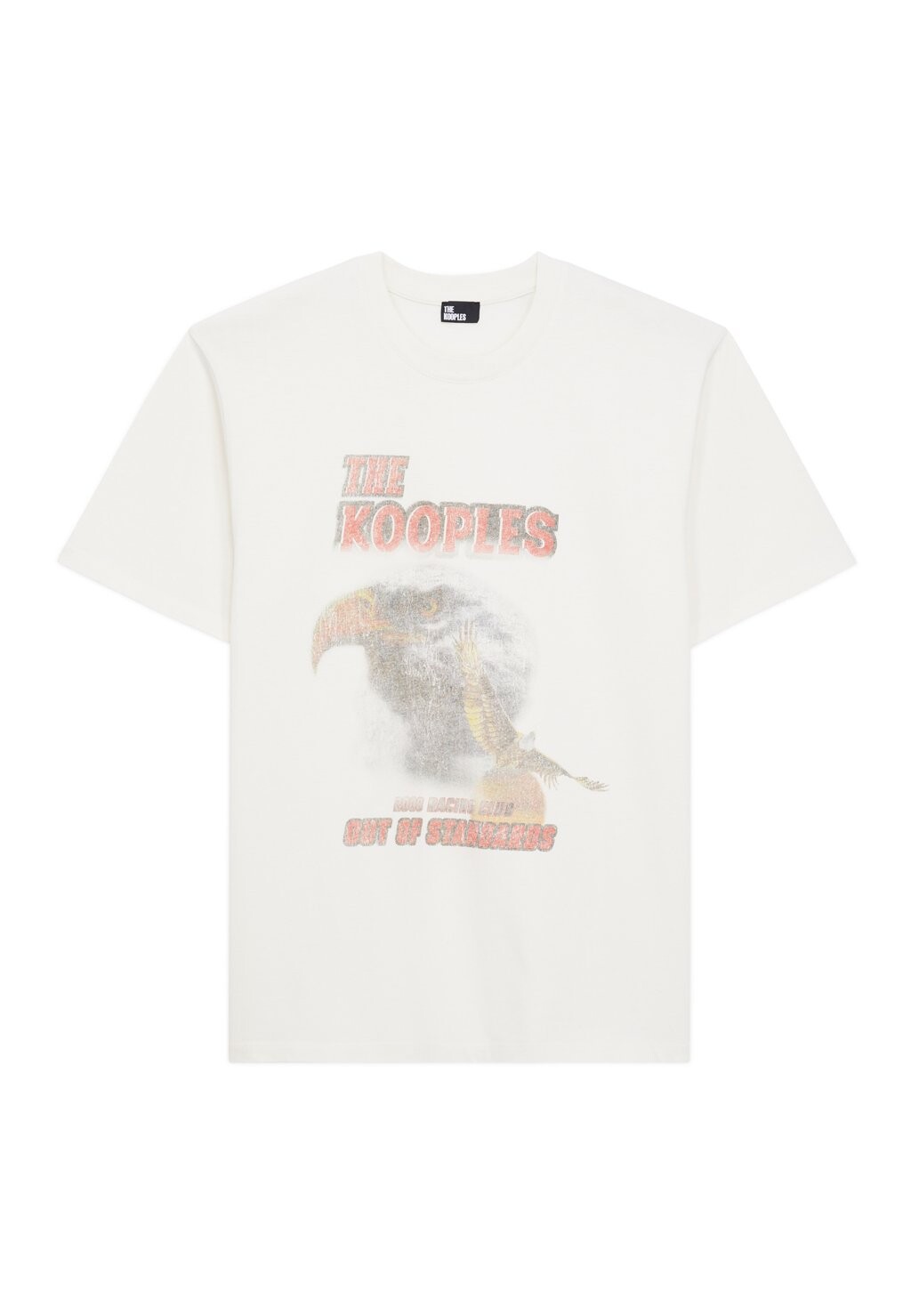 

Футболка с принтом The Kooples, молочный, Белый