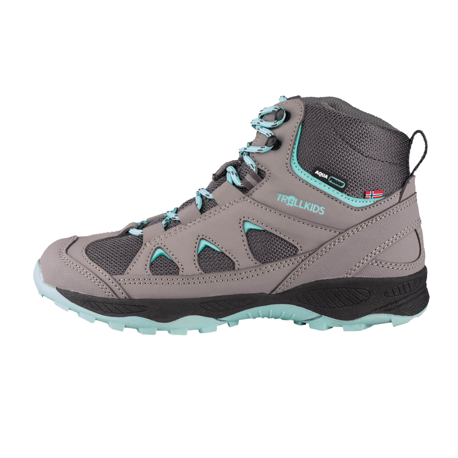 

Кроссовки Trollkids Winterschuh Femund, цвет Anthrazit / Minze