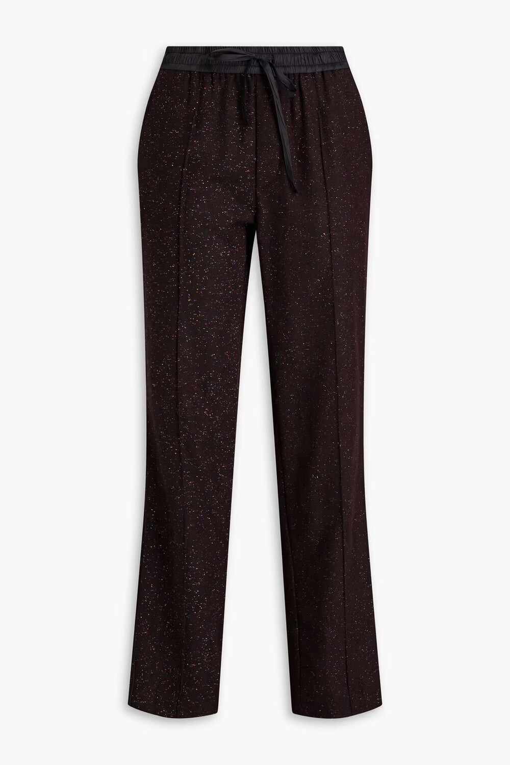 

Твидовые брюки прямого кроя Farris Rag & Bone, мерло