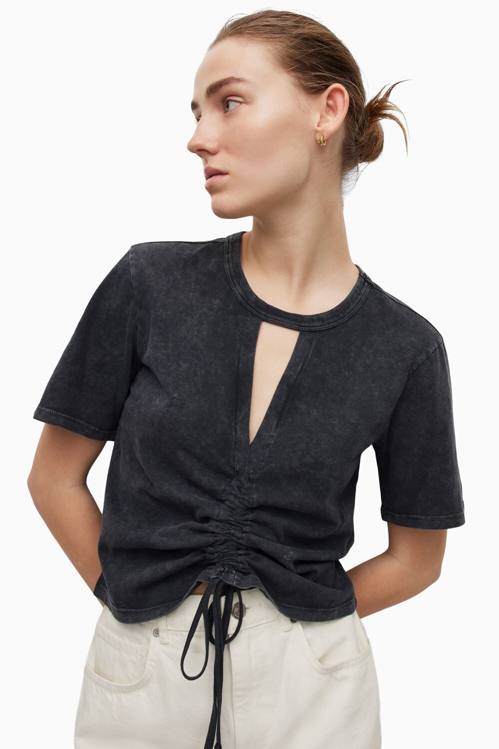 

Черная футболка AllSaints Gigi All Saints, черный