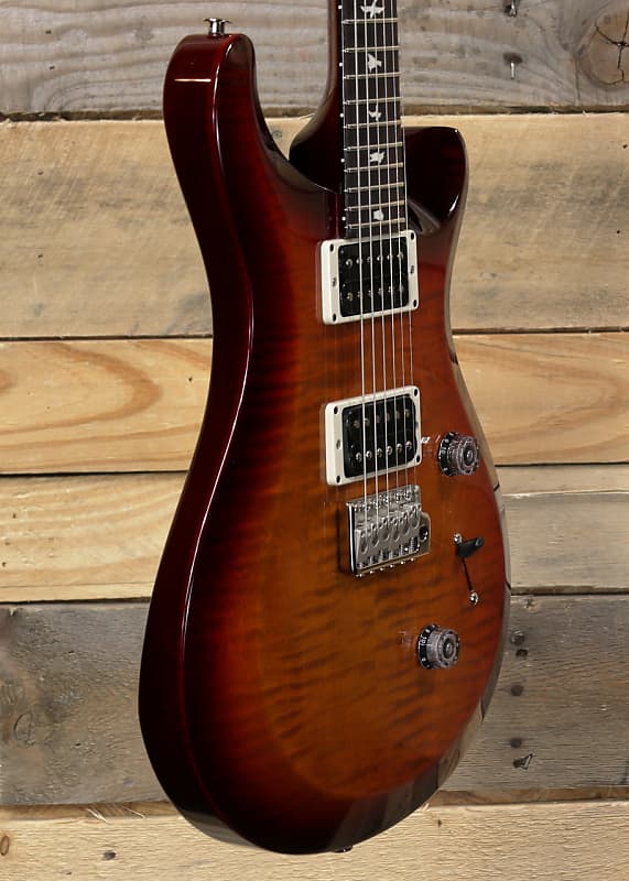 Электрогитара PRS S2 Custom 24 Electric Guitar Dark Cherry Sunburst w/ Gigbag