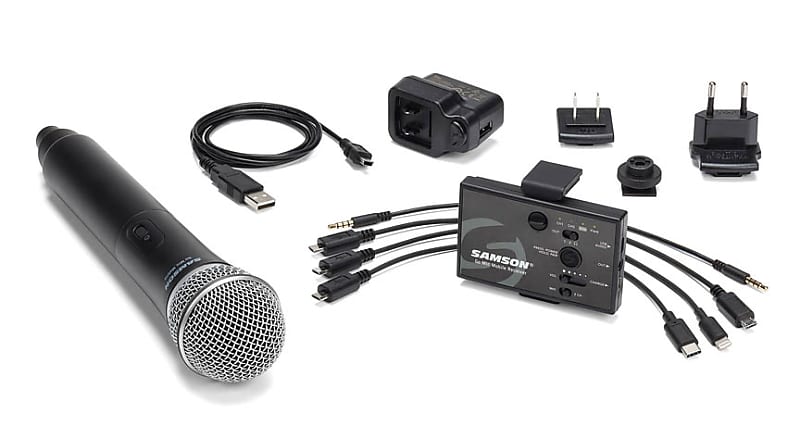 микрофон samson go mic mobile handheld wireless microphone system Беспроводная система Samson Go Mic Mobile Handheld Wireless Microphone System