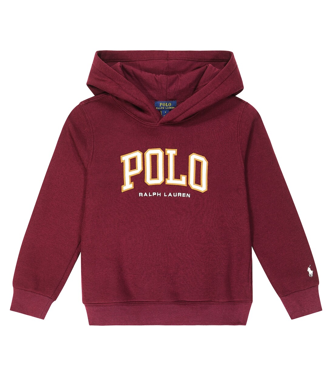 

Толстовка из хлопкового джерси Polo Ralph Lauren Kids, красный