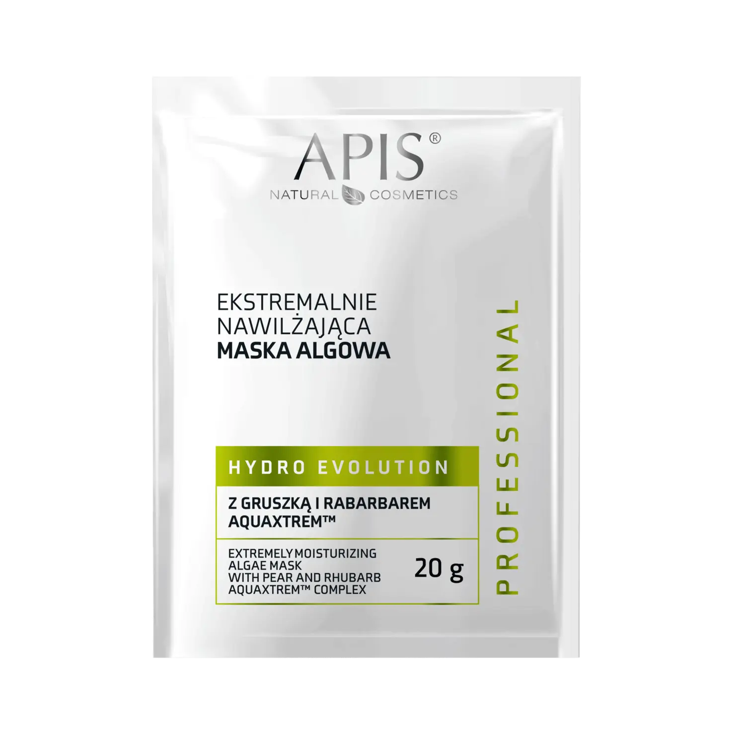 

Увлажняющая маска для лица из водорослей Apis Hydro Evolution, 20 мл