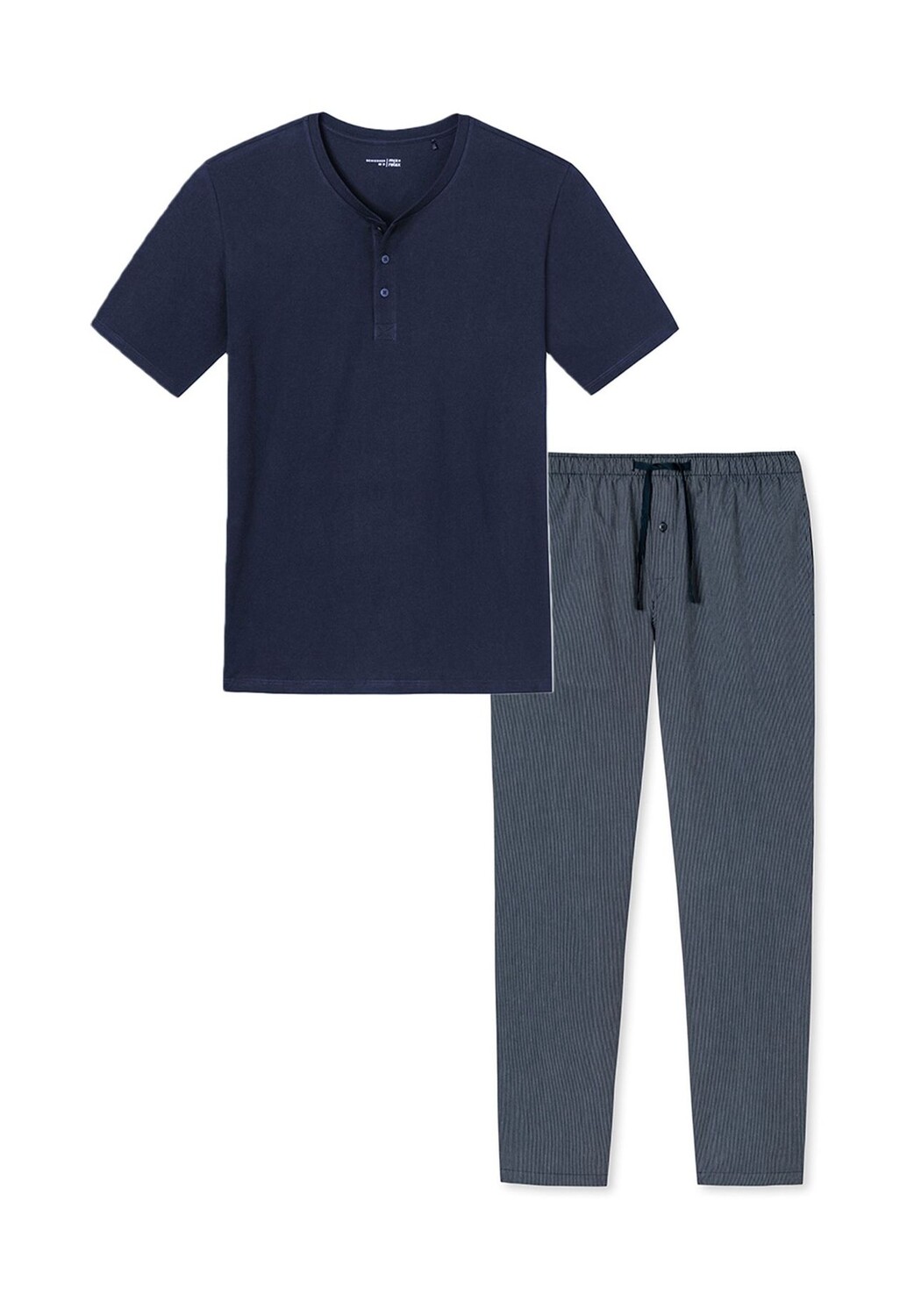 

Пижамный микс SCHIESSER, цвет Blau Gemustert