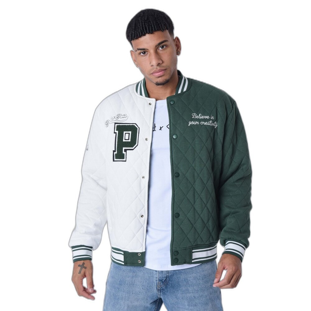 

Куртка Project X Paris Oversized Varsity, зеленый
